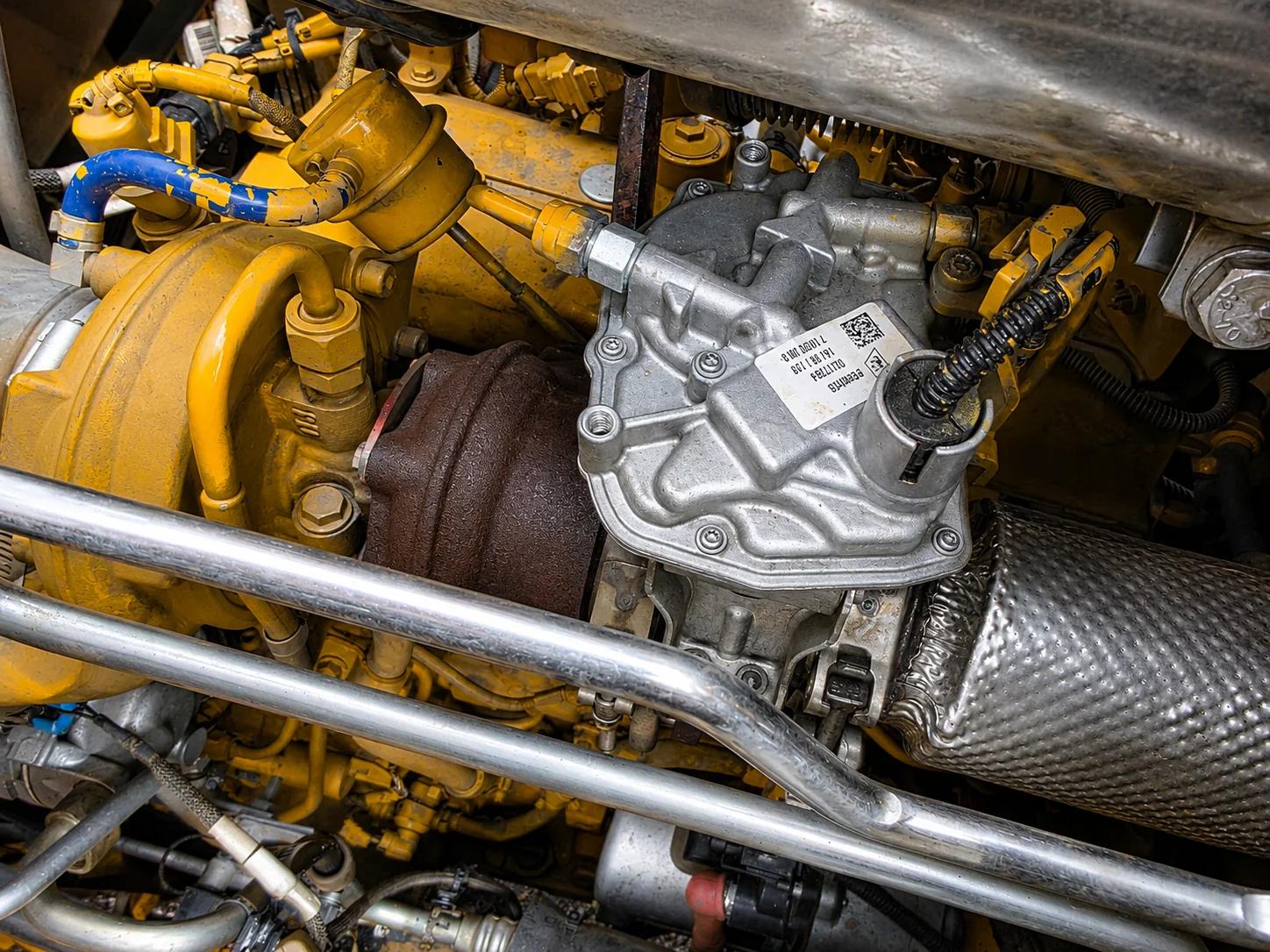 Compartimiento de motor John Deere
